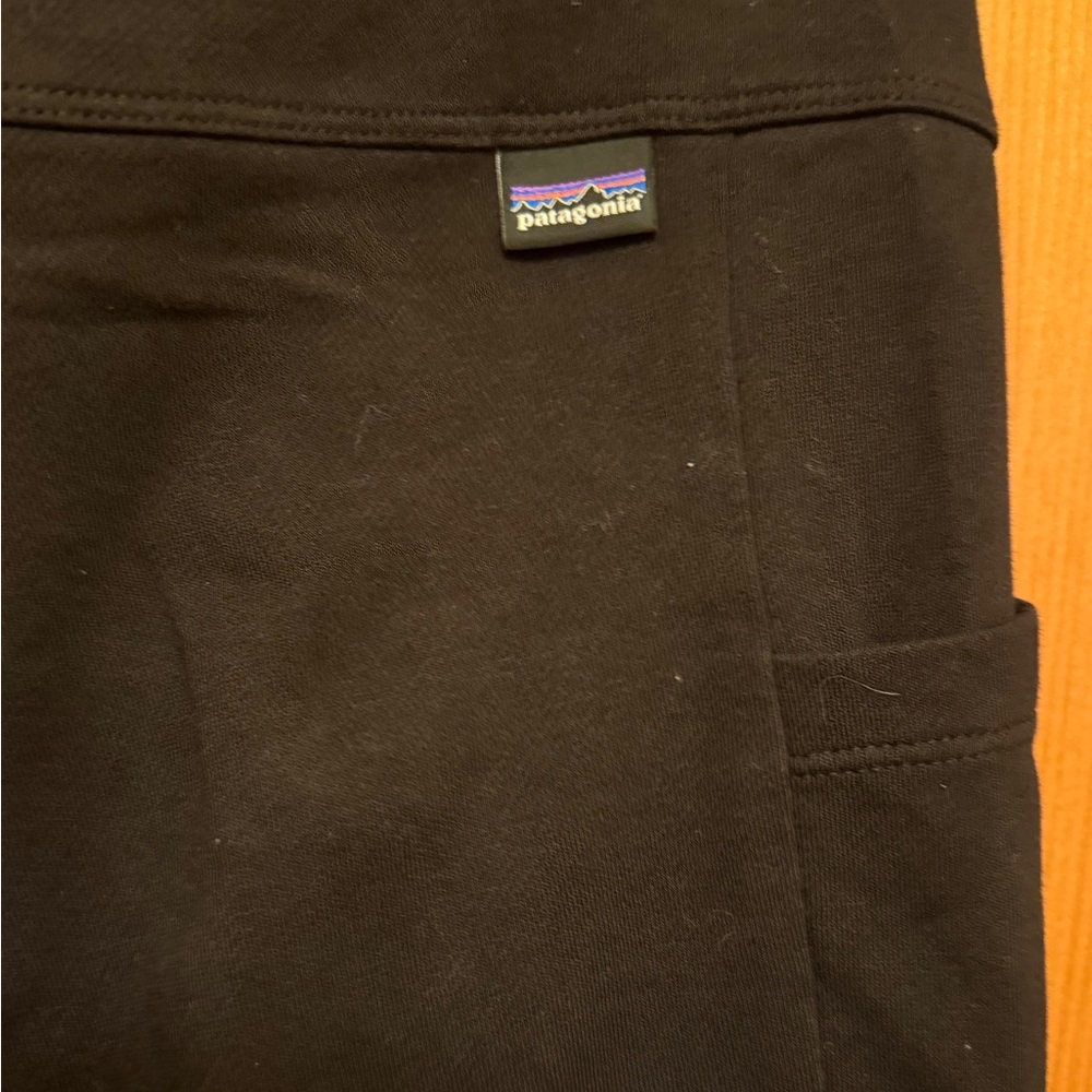 Patagonia Women's Black Organic Cotton Joggers - Picture 5 of 10